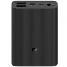 Внешний аккумулятор Xiaomi Mi Power Bank 3 Ultra Compact 10000 мАч (Черный) PB1022ZM 